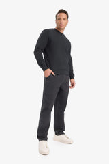 100% Cotton Regular Fit Crew Neck Sweatshirt