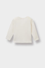 Baby Girl Crew Neck Long Sleeve T-Shirt