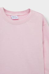 Baby Girl Crew Neck Long Sleeve T-Shirt