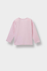 Baby Girl Crew Neck Long Sleeve T-Shirt