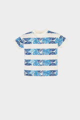 Baby Boy Regular Fit Palm Patterned T-Shirt