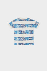 Baby Boy Regular Fit Palm Patterned T-Shirt