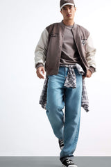 Baggy Fit Wide Leg Jeans