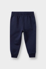 Baby Boy 2-Piece Set Basic Plain Sweatshirt Tracksuit Bottoms