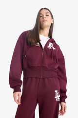 Cool Oversize wide-fit hoodie with print, made of thick fabric