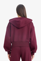 Cool Oversize wide-fit hoodie with print, made of thick fabric