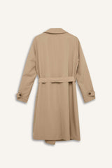 Regular Fit Belted Pocket Trench Coat
