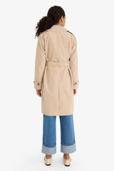 Regular Fit Belted Pocket Trench Coat