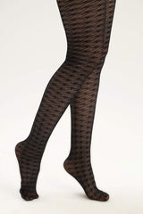 Women's Patterned 40 Denye Premium Pantyhose