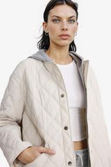 Waterproof Double Sided Regular Fit Quilted Jacket