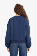 Regular Fit Crew Neck Printed Sweatshirt