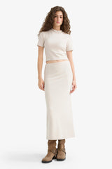Pencil Skirt High Waist Maxi Knitted Skirt