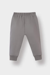 Baby Boy 2-Piece Set Printed Sweatshirt Tracksuit Bottoms