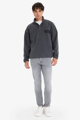 Boxy Fit Long Sleeve Sweatshirt