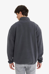 Boxy Fit Long Sleeve Sweatshirt