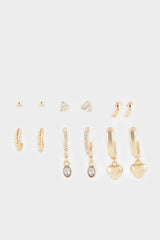 Women 6-Piece Earrings