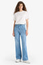 90's Wide Leg High Waist Long Jean Washed Trousers