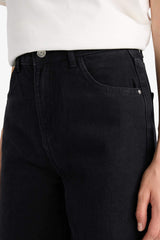 90's Wide Leg High Waist Long Jeans