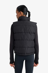 DeFactoFit Water Repellent Regular Fit Stand-up Collar Zippered Pocket Puffer Vest