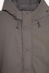 Water-repellent, regular-fit hooded jacket with zipper closure and interior pockets.