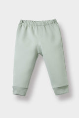 Baby Boy 2-Piece Set Printed Sweatshirt with Elastic Waistband and Tracksuit Bottoms