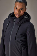 Water-repellent, regular-fit, hooded, zip-up, fleece-lined jacket.