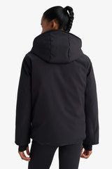 Water-repellent, regular-fit, hooded, zip-up, fleece-lined jacket.