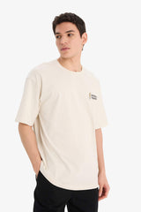 100% Cotton Looney Tunes Boxy Fit Crew Neck Back Printed Short Sleeve T-Shirt