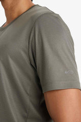 DeFactoFit Slim Fit Slim Cut Crew Neck Quick Drying Breathable Flexible Fabric Printed Sports Short Sleeve T-Shirt