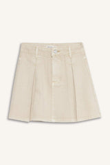 Girl's Pleated Gabardine Skirt