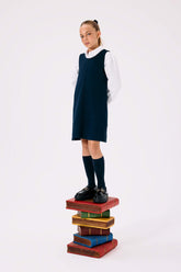 Girl's School Suspender Dress