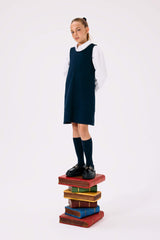 Girl's School Suspender Dress