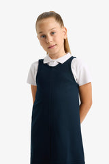 Girl's School Suspender Dress