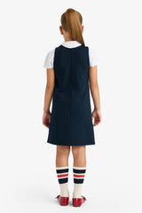 Girl's School Suspender Dress