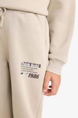 Boys' Elastic Waist Printed Sweatpants