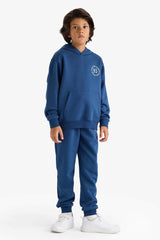 Boys' Elastic Waist Printed Sweatpants