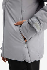 Water-repellent, regular-fit, hooded, zip-up, windproof jacket.
