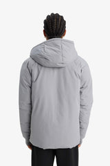 Water-repellent, regular-fit, hooded, zip-up, windproof jacket.