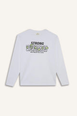 Boys Crew Neck Printed Long Sleeve T-Shirt