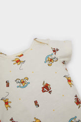 Baby Boy Newborn Disney Winnie The Pooh Cotton Jumpsuit