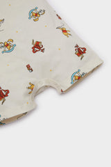 Baby Boy Newborn Disney Winnie The Pooh Cotton Jumpsuit