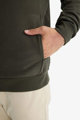 Regular Fit Half-Zip Sweatshirt