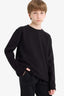 T-shirt for boys with long sleeves, loose fit, round neck.