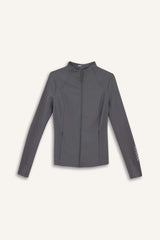 Slim Fit Slim Cut Stand Collar Cardigan