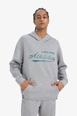 DeFactoFit Oversize Fit Hooded Scuba Fabric Sports Sweatshirt