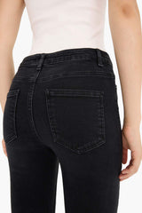 Skinny Fit High Waist Ankle Length Jeans