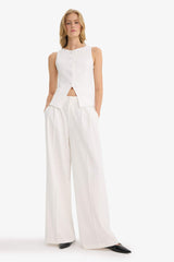 Slim Fit Crew Neck Vest