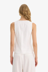 Slim Fit Crew Neck Vest