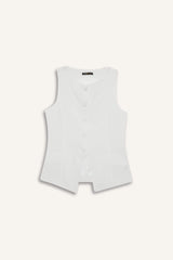 Slim Fit Crew Neck Vest