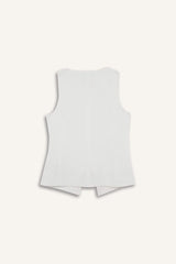 Slim Fit Crew Neck Vest